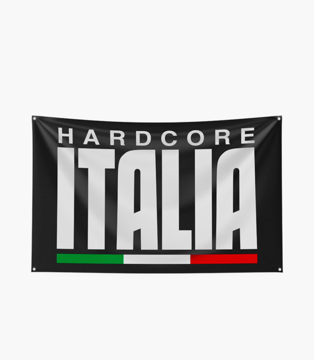 Bandiera Hardcore Italia