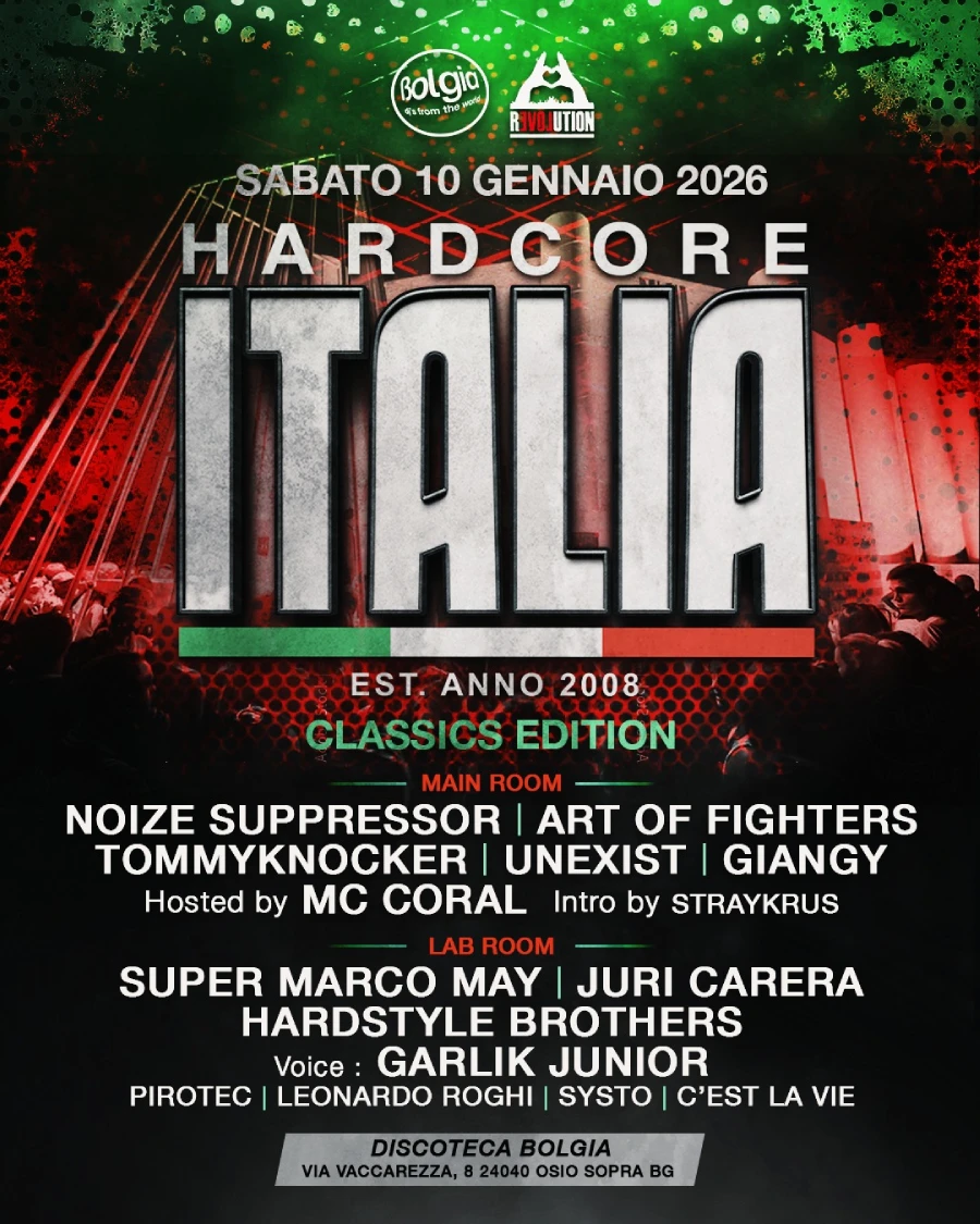 Hardcore Italia - Classics Edition | Bolgia - Osio Sopra, Bergamo - Italy