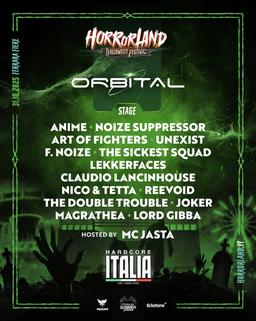 Hardcore Italia @ Horrorland - Halloween Festival 2025 | Ferrara Fiere - Ferrara - Italy